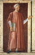 Andrea del Castagno Famous Persons: Dante Allighieri oil painting picture wholesale